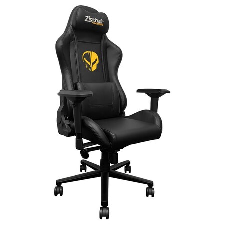 Dreamseat Xpression Pro Gaming Chair with Corvette Jake Symbol Yellow Logo XZXPPRO032-PSGMC61105A